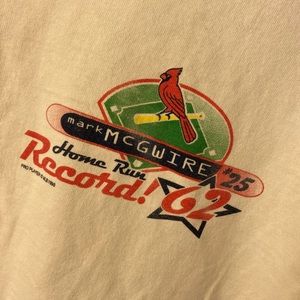 1998 Mark McGwire Homerun Record T-Shirt
size: Medium
